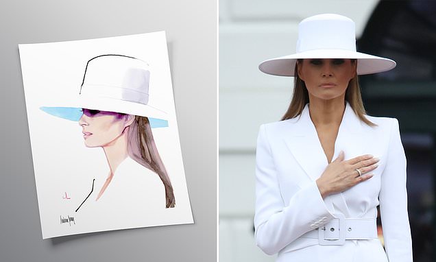 Melania Trump insists a 'third party' bought her $170,000 NFT after paper trail raises questions | Daily Mail Online