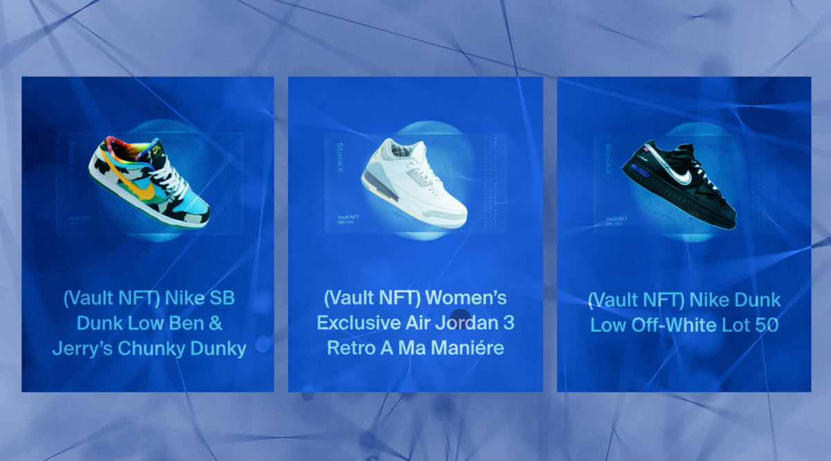 StockX Vault NFT Sneakers: What Are They and What’s to Come | Complex
