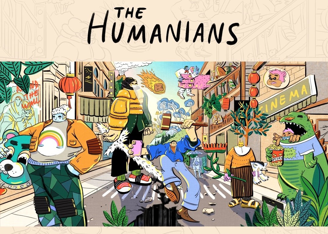 Be Well Collective charity partner of The Humanians NFT — The Be Well Collective