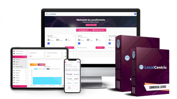 LocalCentric Bundle Software by Victory Akpos & OTO UPSELL – Best Get LocalCentric Commercial License + Unlimited + DFY Agency + Augmented Reality Agency + Unlimited Traffic + Whitelabel + ALL Bonuses at One-Time Price | JVZOO RESEARCH