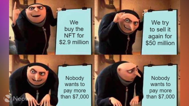 Nobody wants to pay more than $7,000 for NFT of Jack Dorsey's tweet which first sold for $2.9M - Neowin