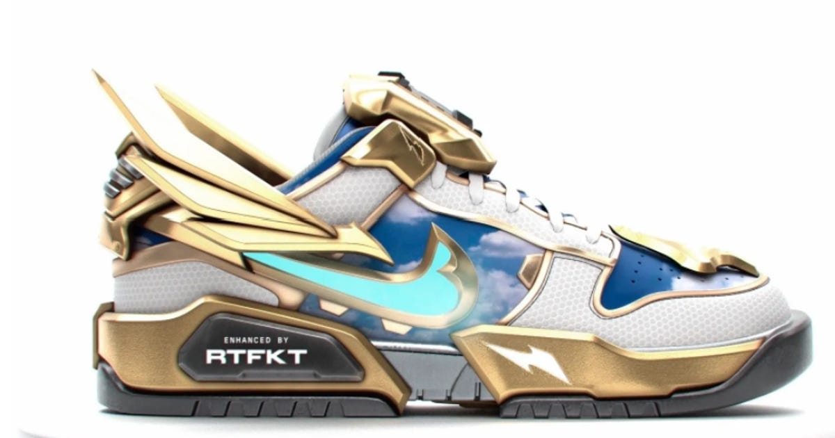 Nike's NFT Sneakers for the Metaverse are Selling for $8K - CNET