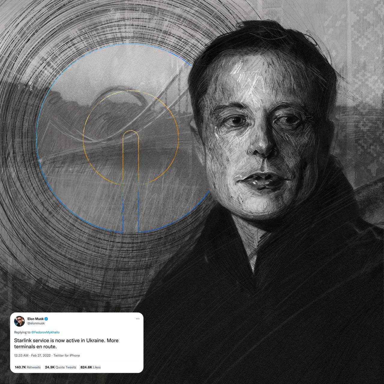 Tesla's Elon Musk Gifted An NFT By Ukraine Government For His Aid