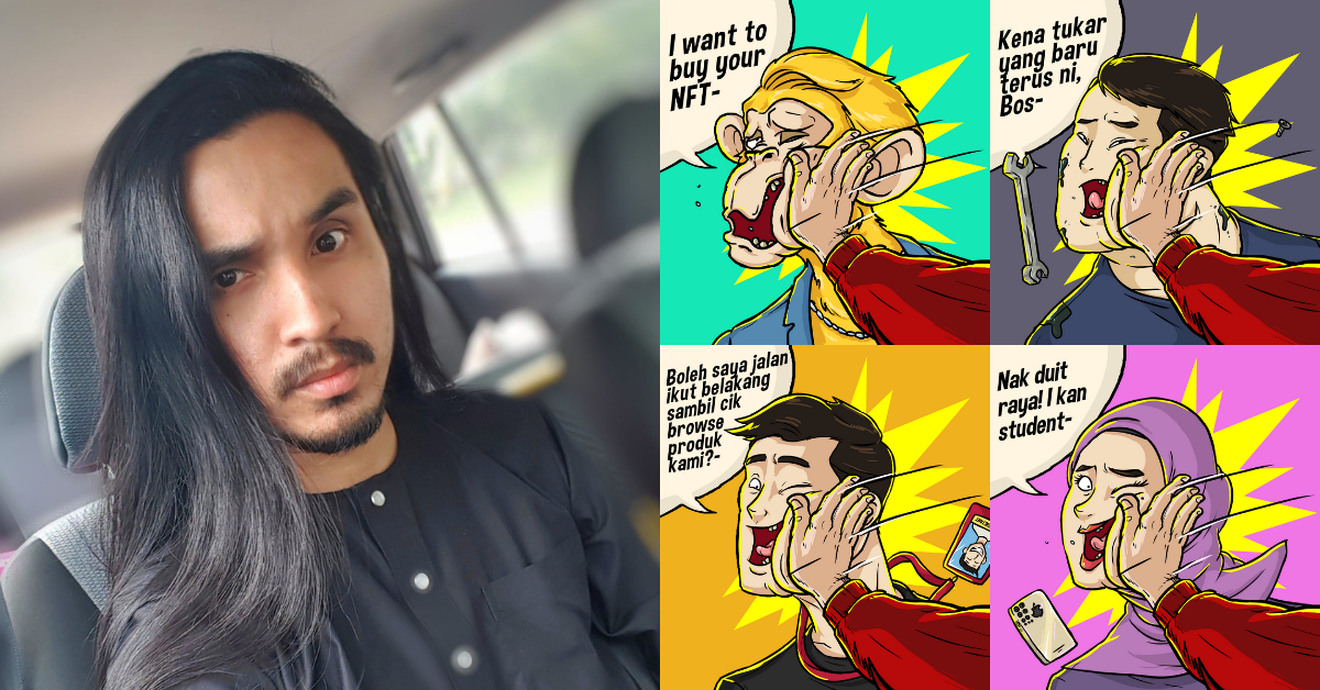 Pelempunk: Malaysian NFT artist creating art of people being slapped