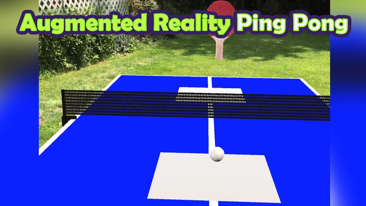 Pingar - Augmented Reality Table Tennis App -