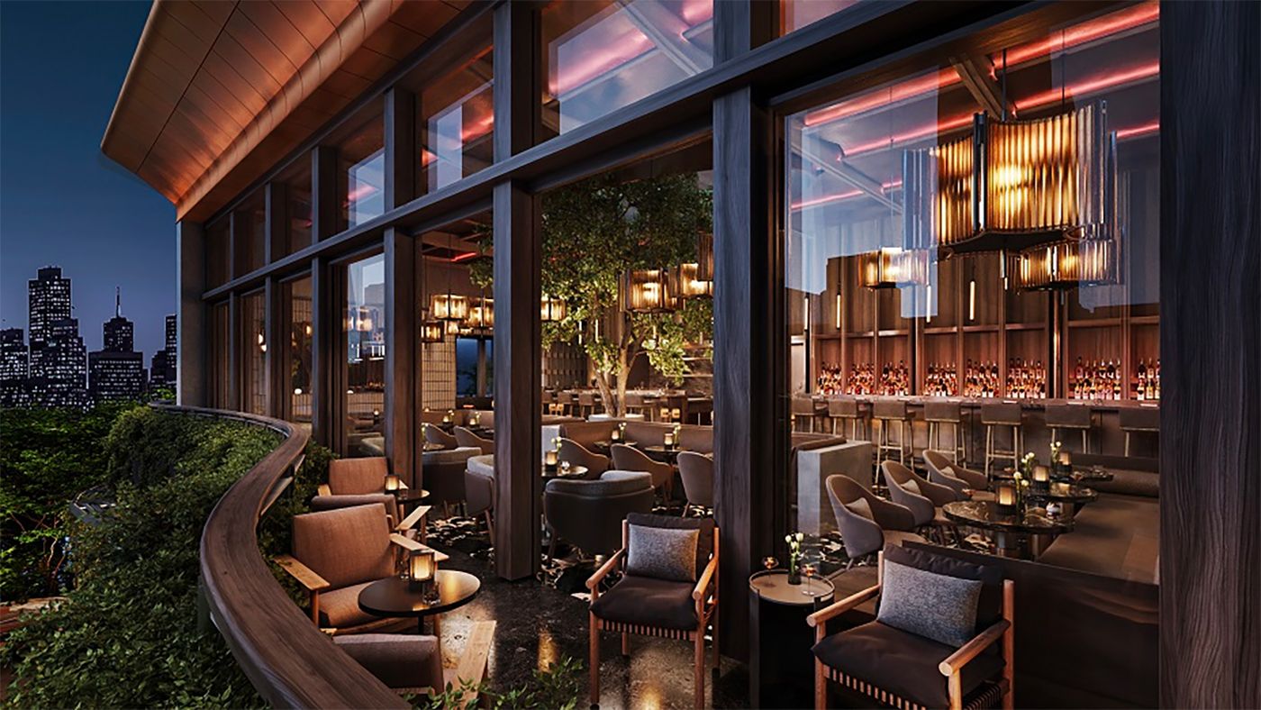 Plans Move Ahead for Two-Story, NFT-Backed Japanese Restaurant on Transit Center Roof, From Iyasare and Maruya Chefs