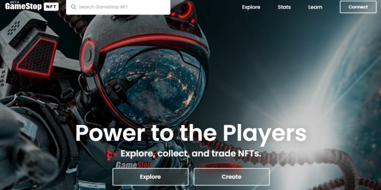 Analysis: GameStop’s NFT marketplace earns the company just $45K in first day