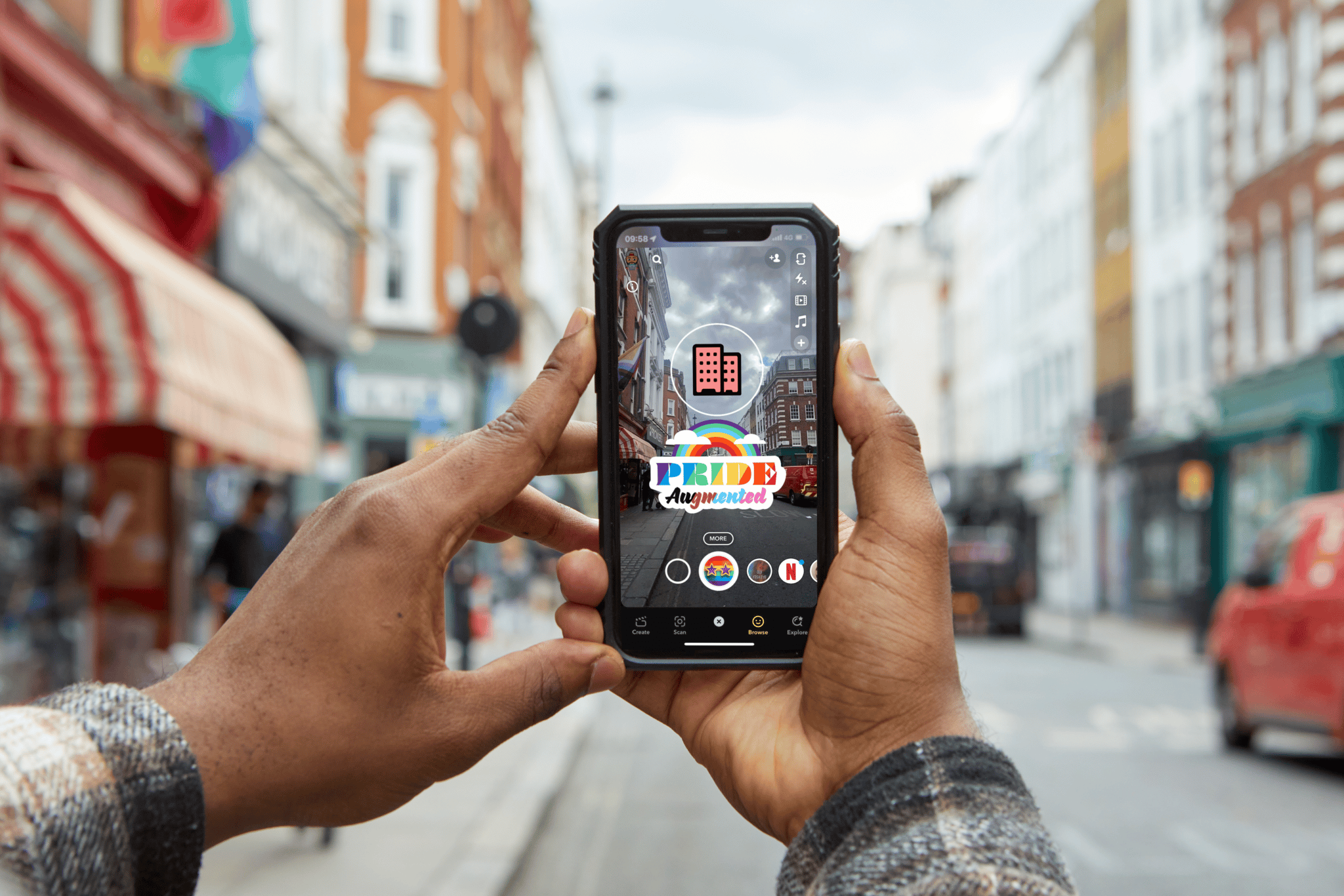 London transformed into augmented reality queer art exhibition