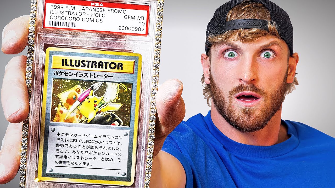 Random: Logan Paul Turns His Most Expensive Pokemon Card Into An NFT - NintendoSoup