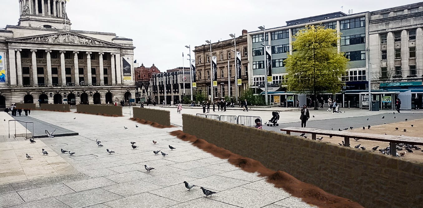 Revealing Nottingham's secret history through augmented reality
