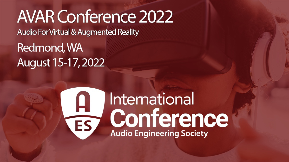 AES International Conference on Audio for Virtual and Augmented Reality | audioXpress