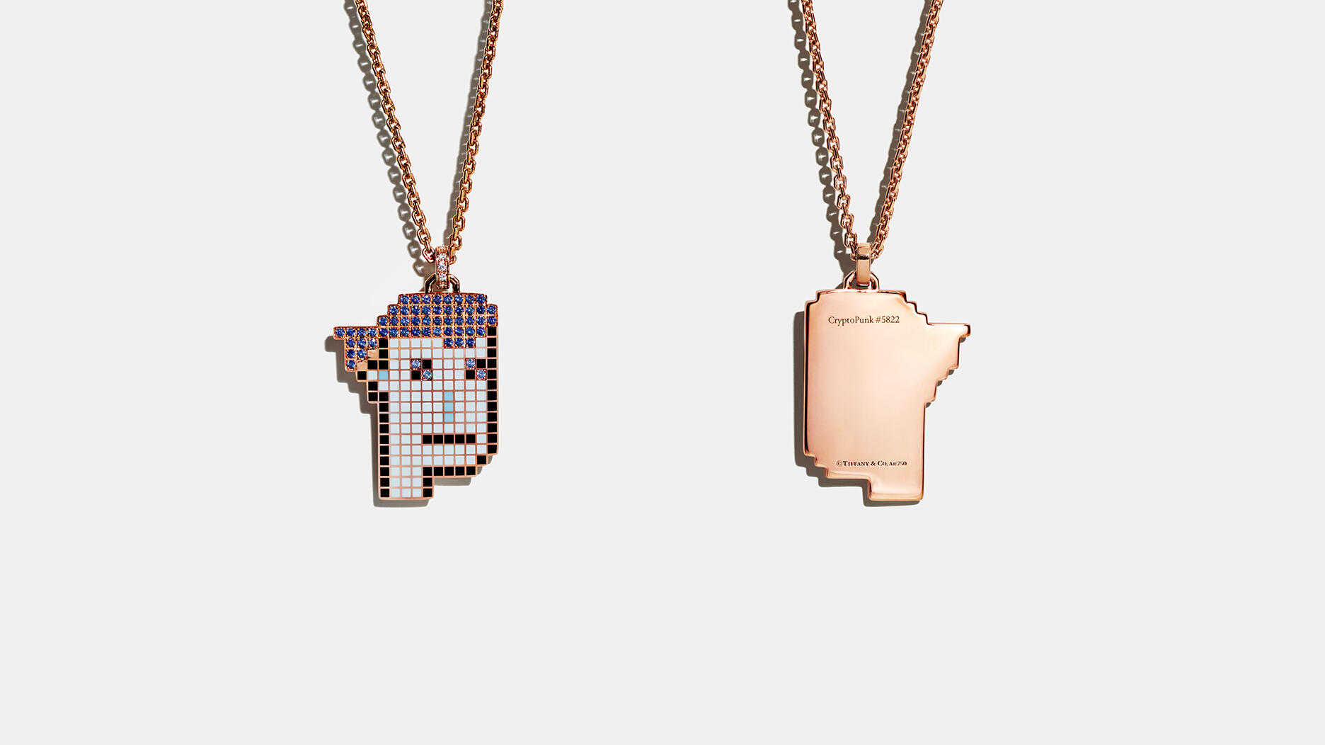 Tiffany Introduces CryptoPunk NFT Pendants | National Jeweler