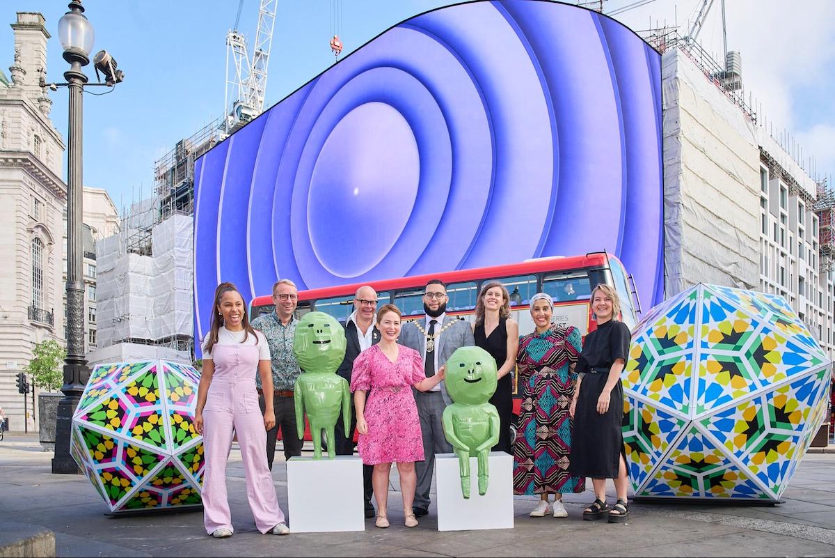 Aliens And Augmented Reality Art Installations Have Landed In The West End
