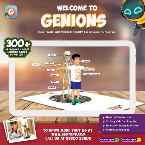 Genions: India’s First Augmented Reality Based Integrated Learning Program for Kids Launched