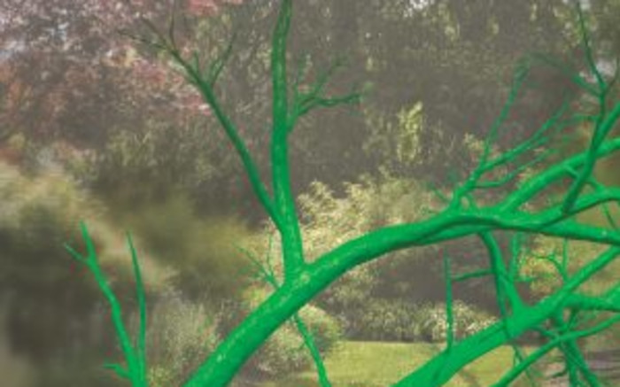 Seeing the invisible: Art exhibition experienced through augmented reality