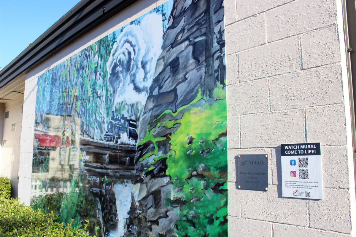 Mural goes high tech with augmented reality feature