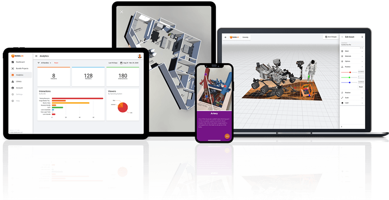 Request a Live Demo - BUNDLAR Augmented Reality Made Easy
