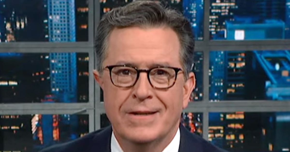 Stephen Colbert Grills Trump's Bizarre NFT Collection In 6-Minute Takedown | HuffPost Entertainment