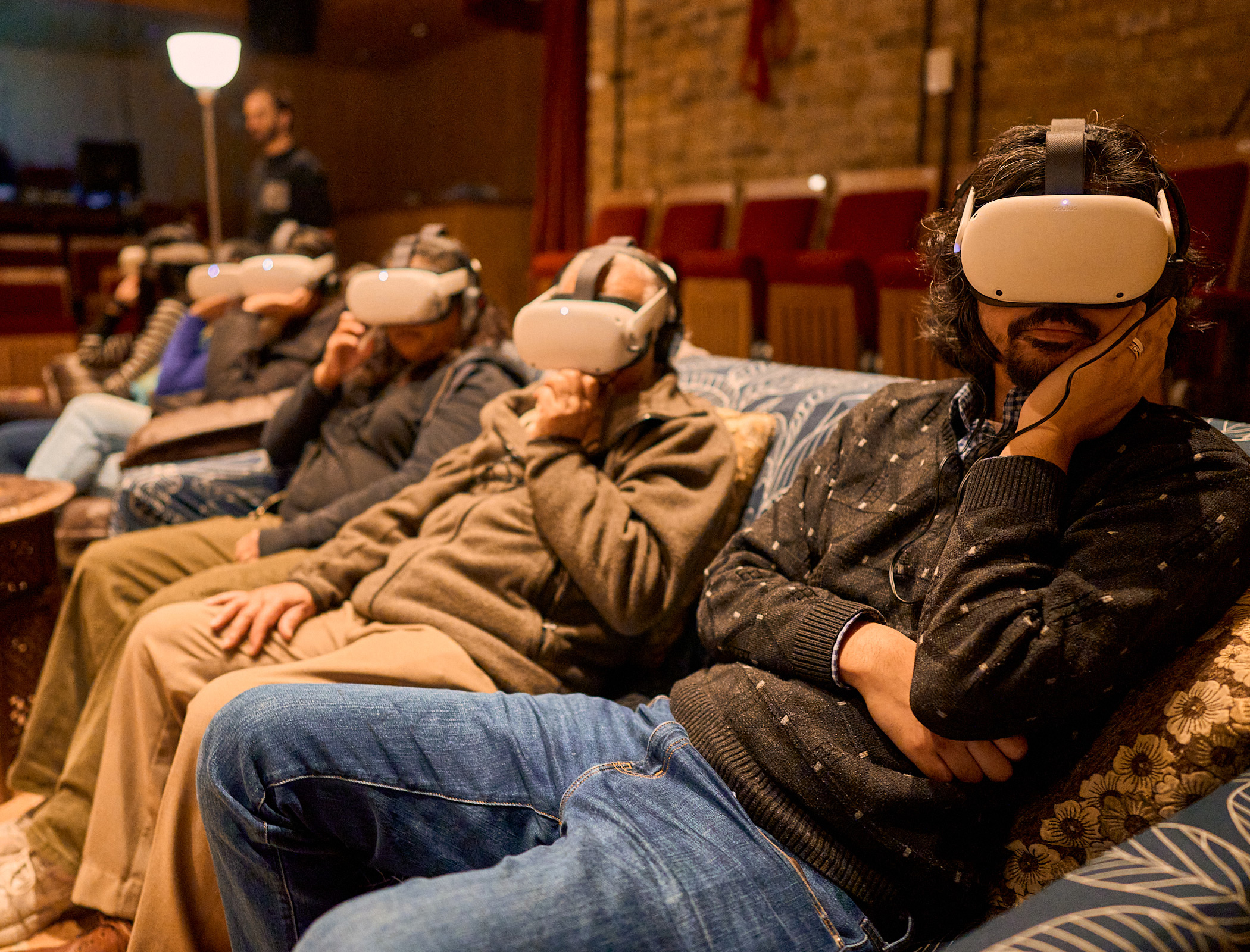 ‘Amma’: a theatrical journey using virtual reality to tackle weighty issues