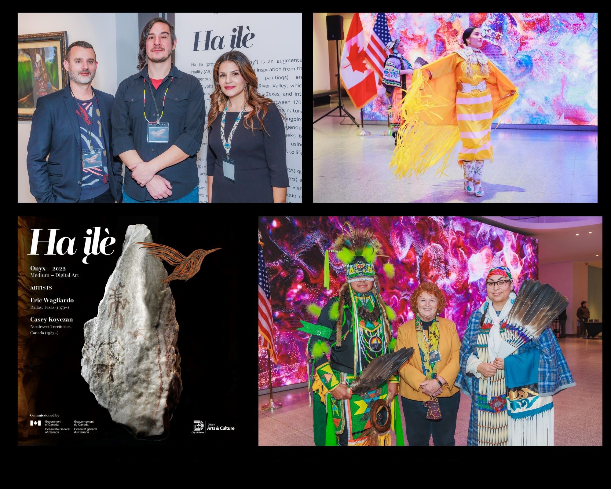 Augmented Reality Sculpture Installation in Honour of National Native American Heritage Month - Connect2Canada