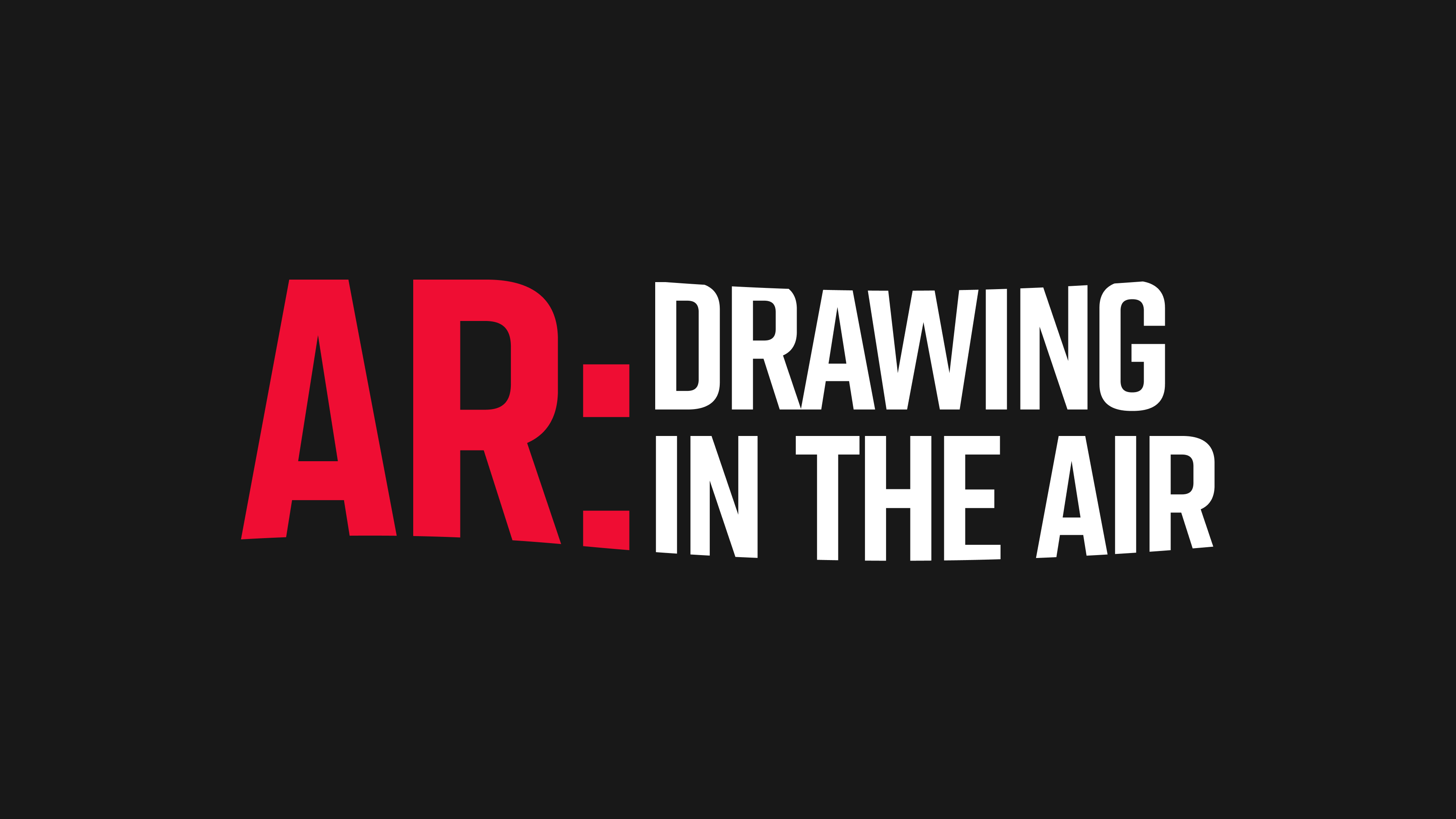 Augmented Reality: The Exploration of Drawing in the Air