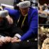 Holocaust survivor cries during virtual reality experience of Auschwitz deathcamp | Daily Mail Online