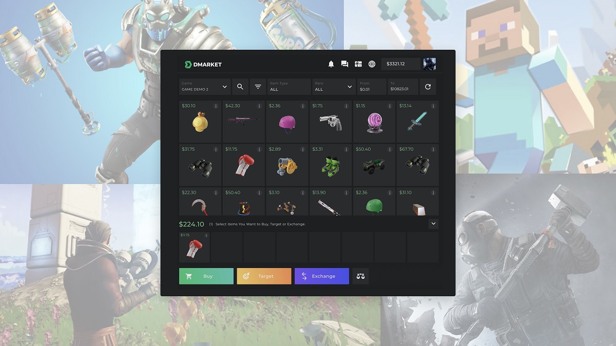 Mythical Games acquires DMarket blockchain gaming marketplace | VentureBeat