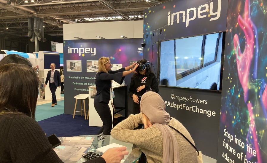 Video: Virtual reality wetroom experience helps OTs to view adaptations more effectively