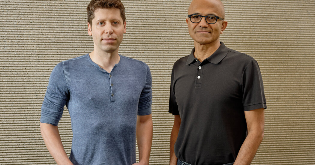 Microsoft Bets Big on the Creator of ChatGPT in Race to Dominate A.I. - The New York Times