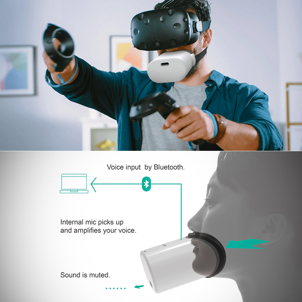 Mutalk Wireless Microphone Seals Your Conversations in Virtual Reality and the Metaverse