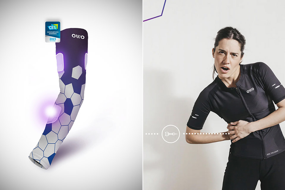 OWO Sleeves Let Your Arms Feel the Action in Virtual Reality