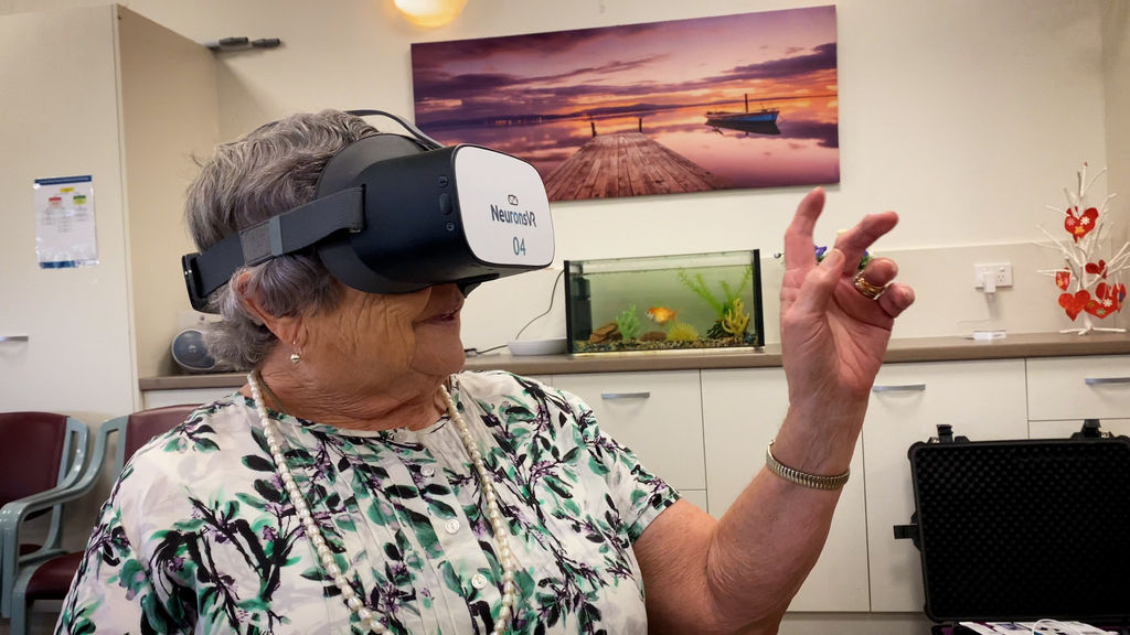 Virtual reality technology helping aged care residents in regional Victoria see the sights of Paris  - ABC News