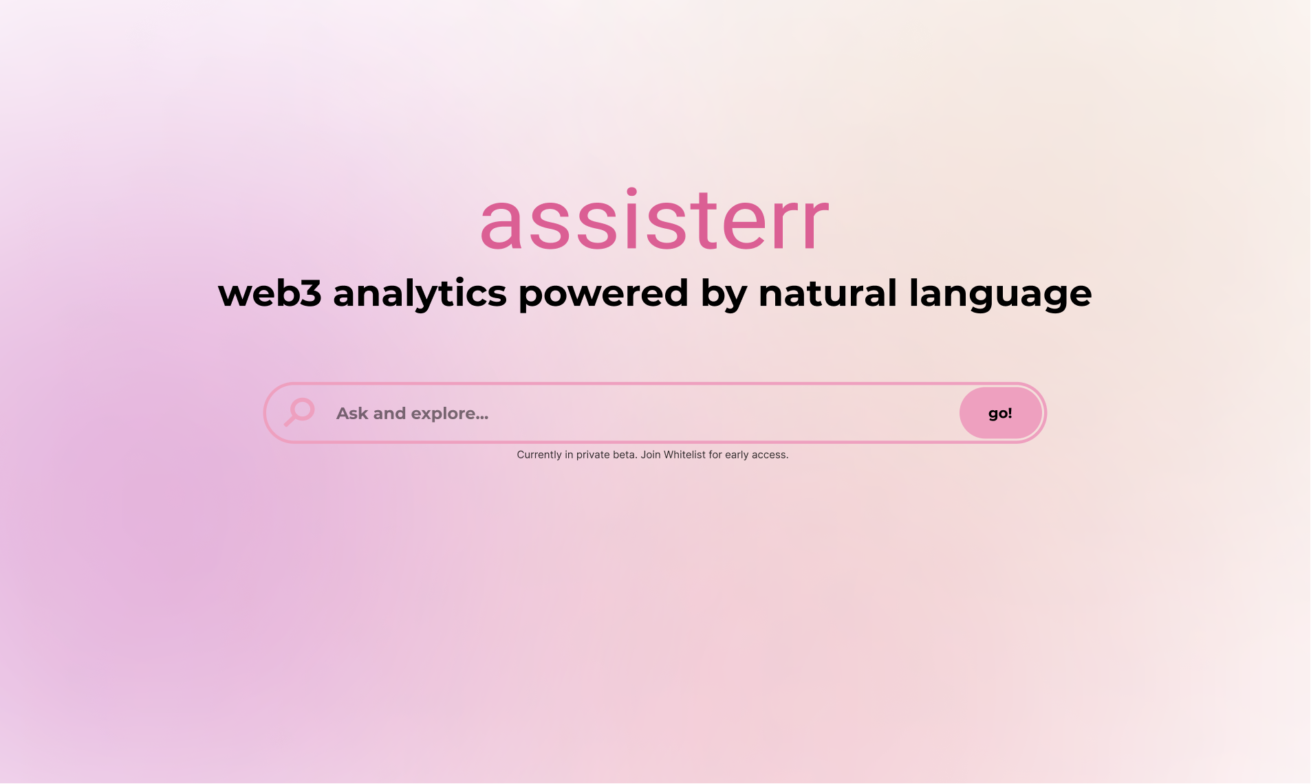 Assisterr - Web3 Analytics powered by ChatGPT | Product Hunt
