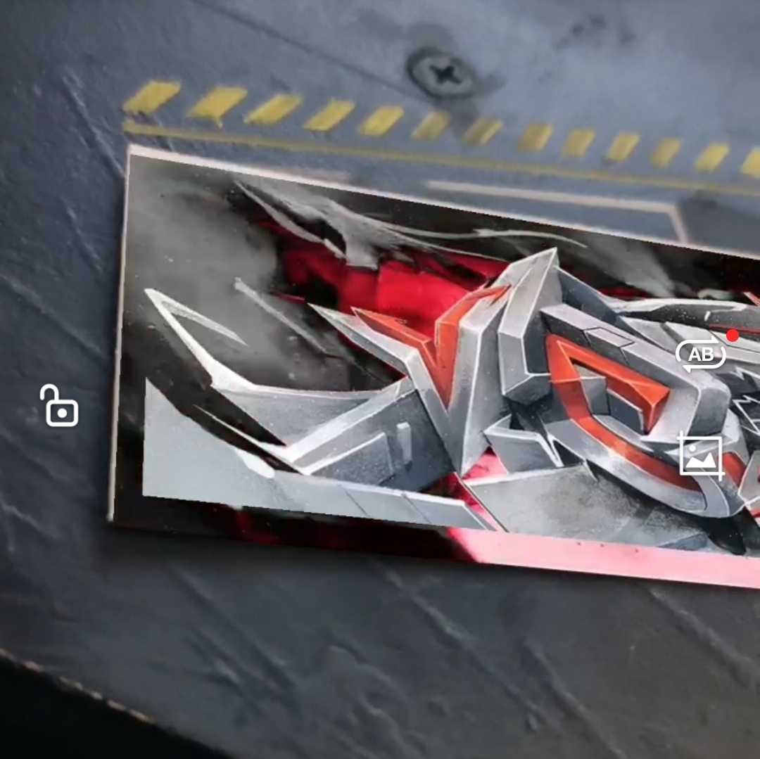 AUGMENTED REALITY GRAFFITI STICKERS_ – Void One