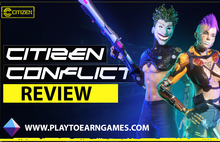 Citizen Conflict: Dystopian Sci-Fi Team Shooter with Blockchain Rewards - Play To Earn Games