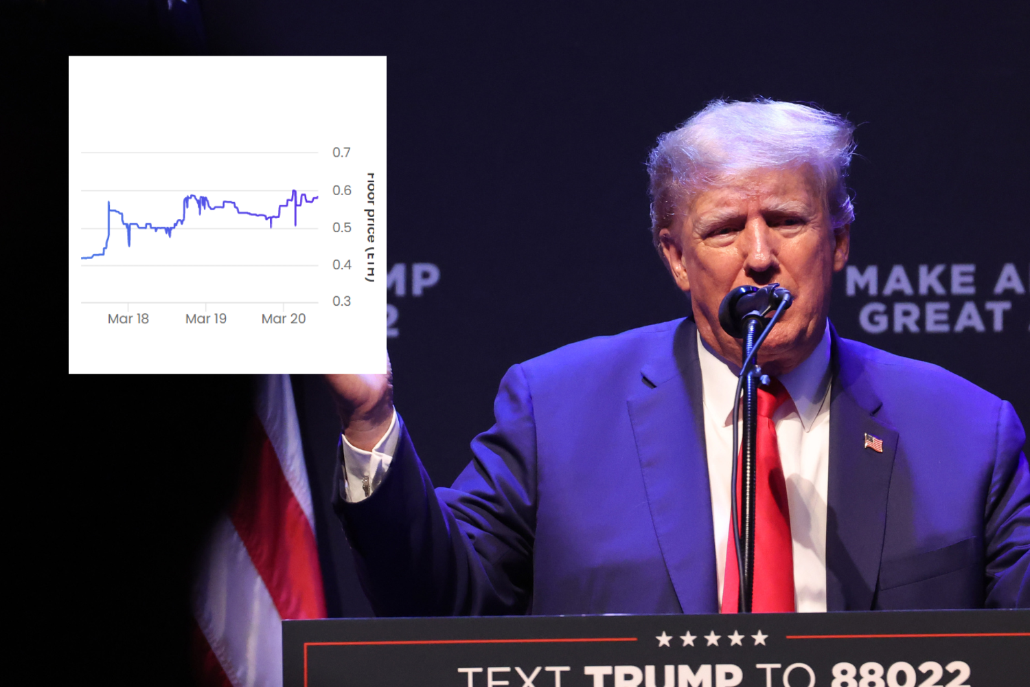 Donald Trump's NFT Prices Soar As Indictment Looms