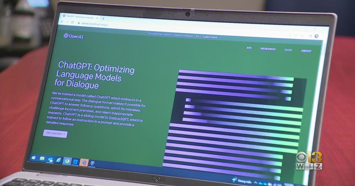 Meet ChatGPT, the artificial intelligence chat bot that could take your job - CBS Baltimore
