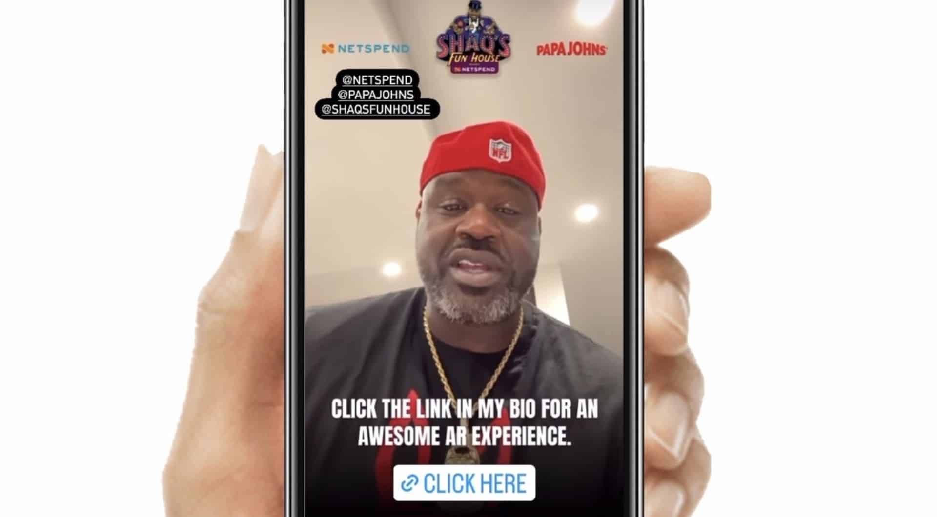 Papa Johns and Netspend adopt augmented reality for eGift campaign