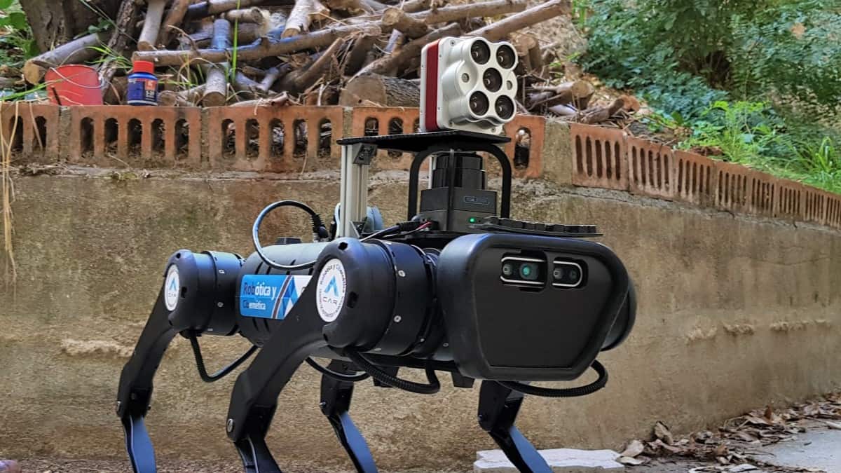 Robotic system uses multispectral imaging and artificial intelligence to search for earthquake victims