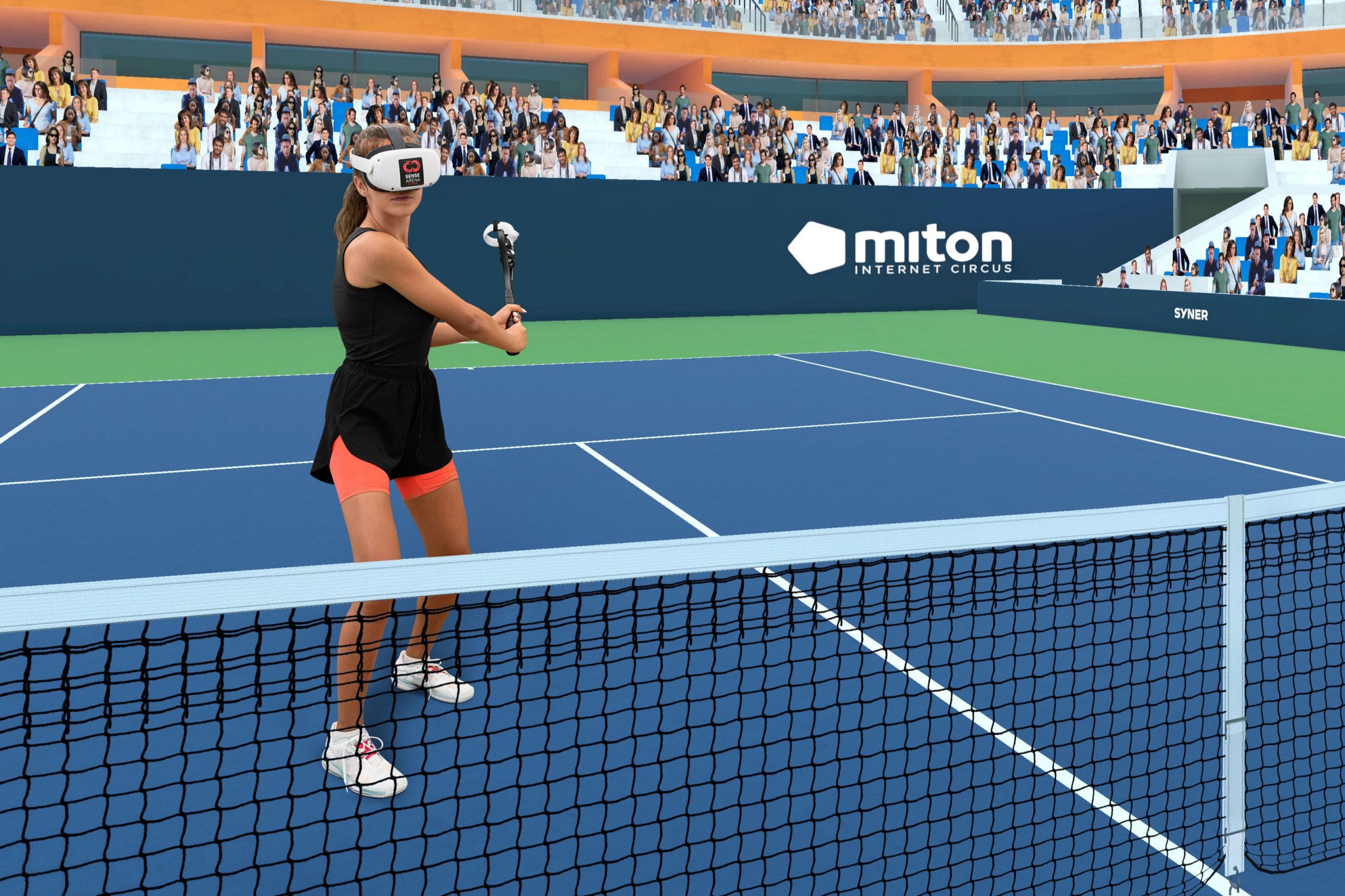 Sense Arena: Could virtual reality be a game changer for tennis players? | Evening Standard