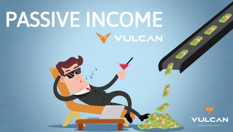 Vulcan Blockchain Is The Only Blockchain With Multiple Passive Income Streams