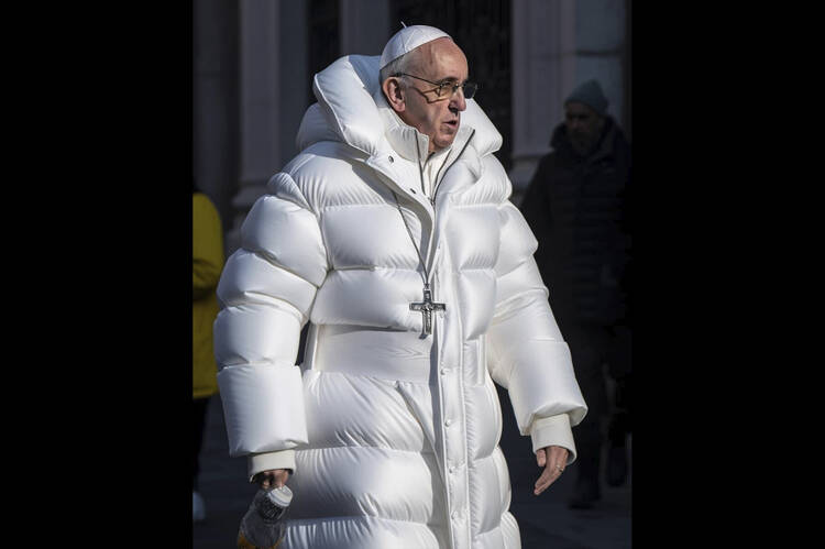Balenciaga Pope: What an A.I.-generated puffer coat reveals about Francis’ appeal