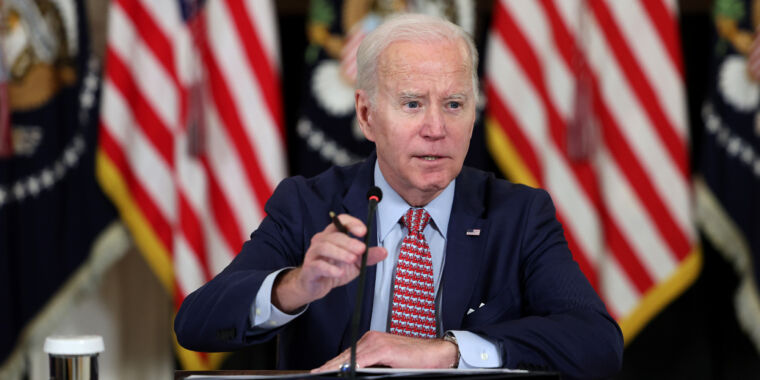 President Biden delivers remarks on “risks of artificial intelligence”